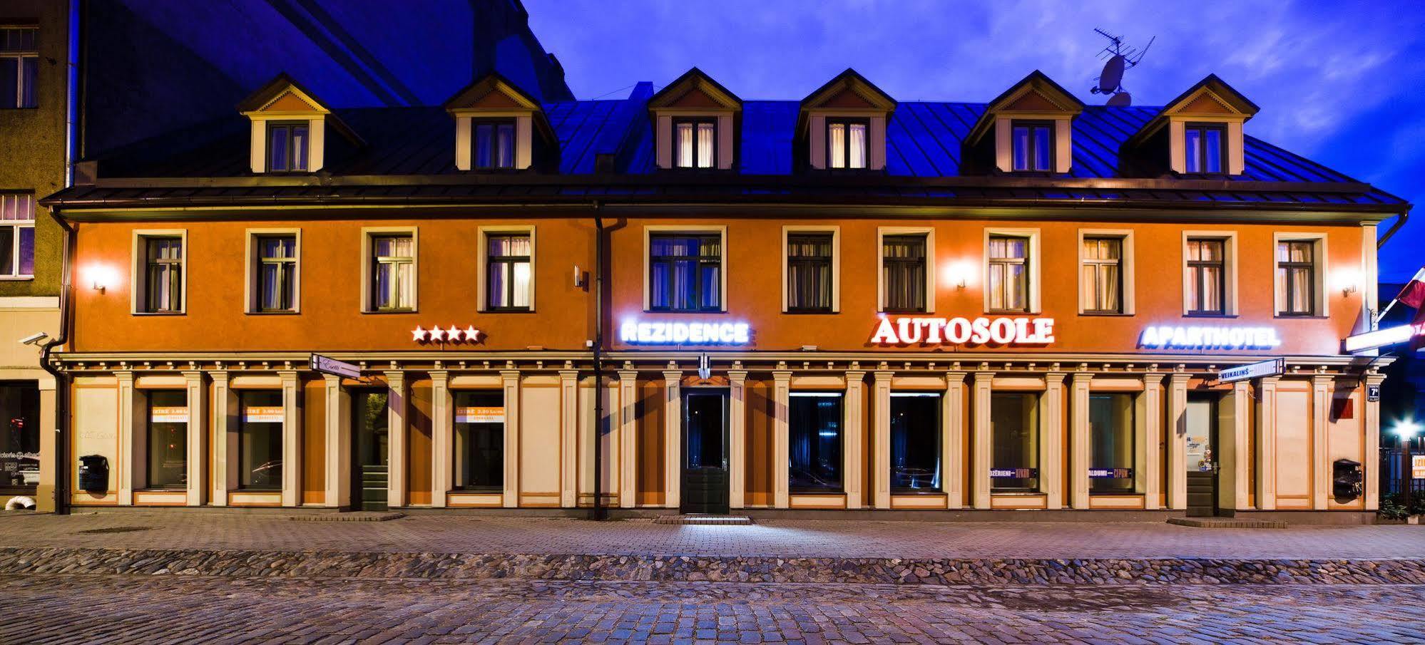 ריגה Aparthotel Autosole מראה חיצוני תמונה